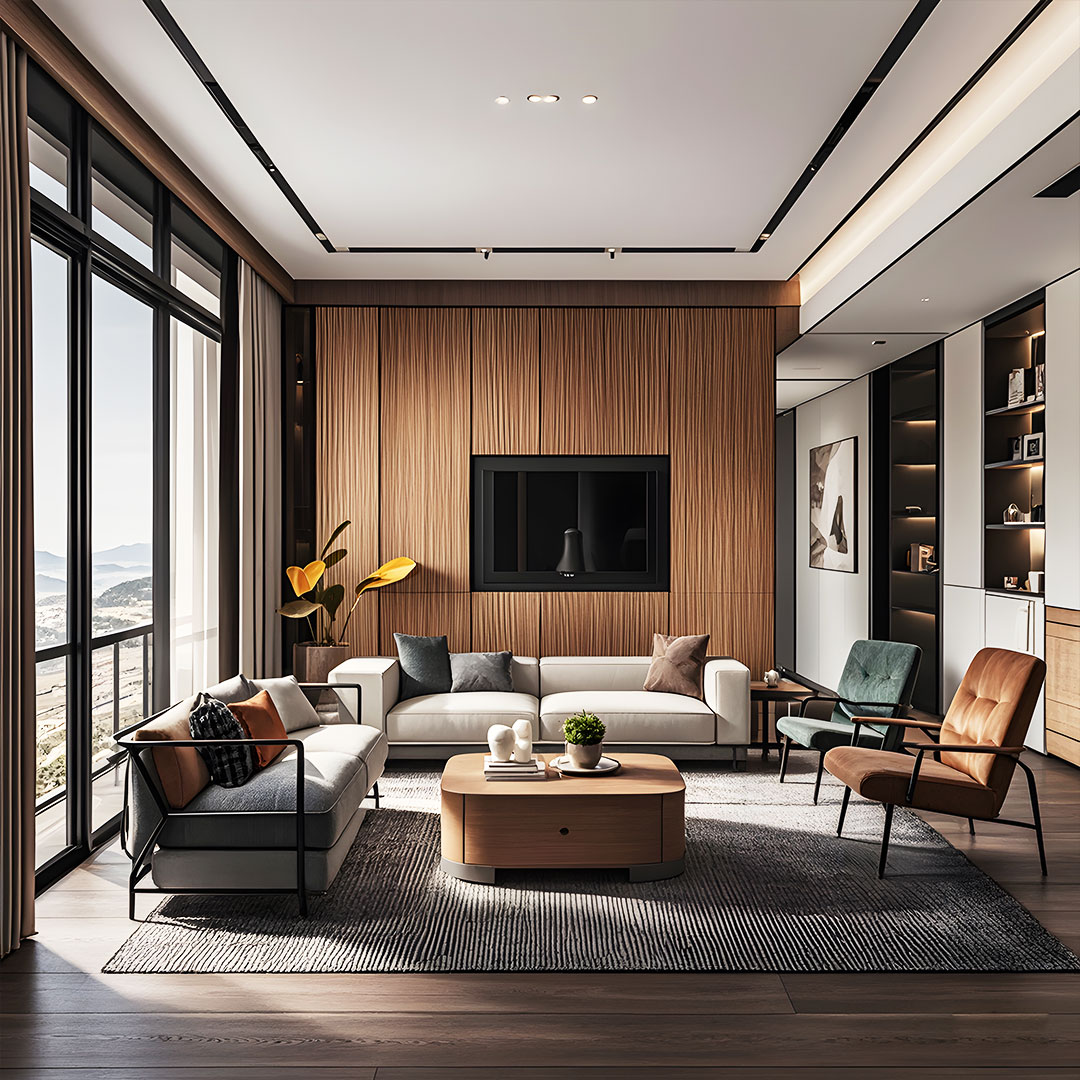 ZS06 ploča s valovitom teksturom - 3D